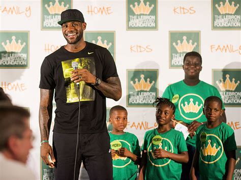 lebron james charity|How LeBron James Uses His Influence to Improve .